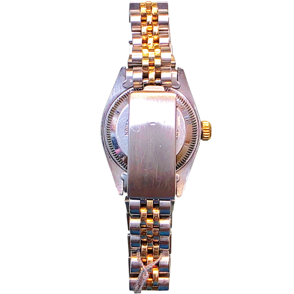 Ladies Rolex Datejust Ref. 6917-White MOP Diamond Dial