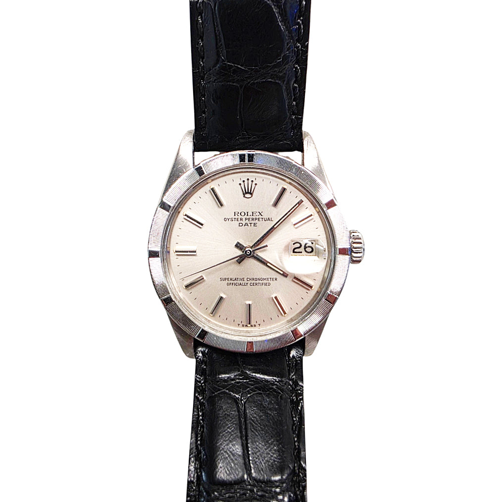 Rolex Date Ref. 1500 - Silver Dial