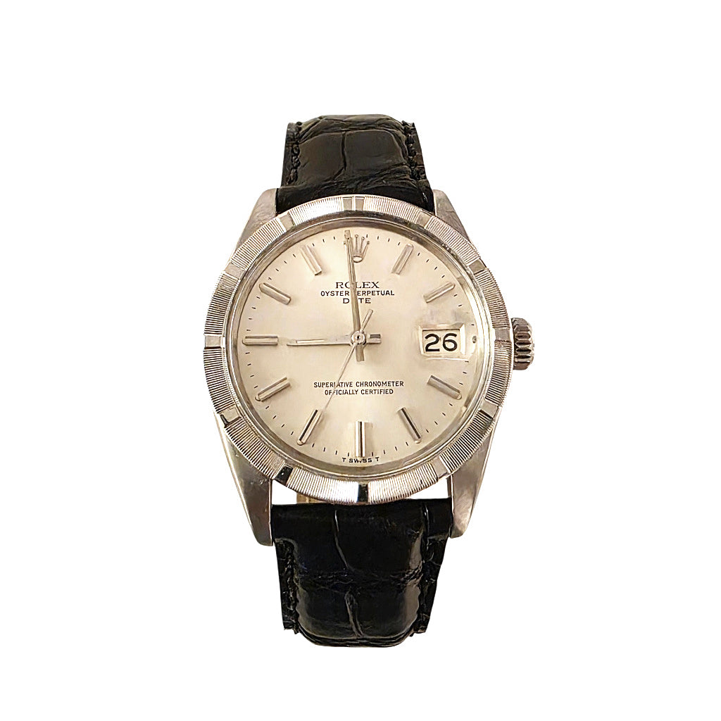 Rolex Date Ref. 1500 - Silver Dial