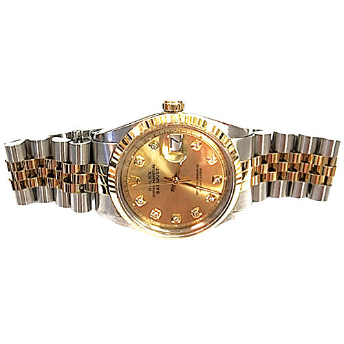 Rolex Datejust Ref. 1601 – Gold Diamond Dial
