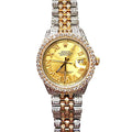 Rolex Datejust Ref. 1601 – Fully Iced Gold Roman Diamond Dial
