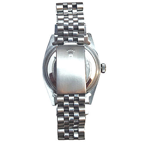 back of Rolex datejust