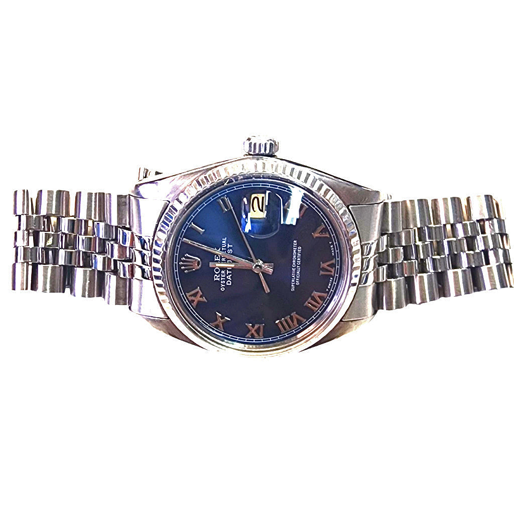 Rolex Datejust Ref. 16014 – Blue Roman Dial