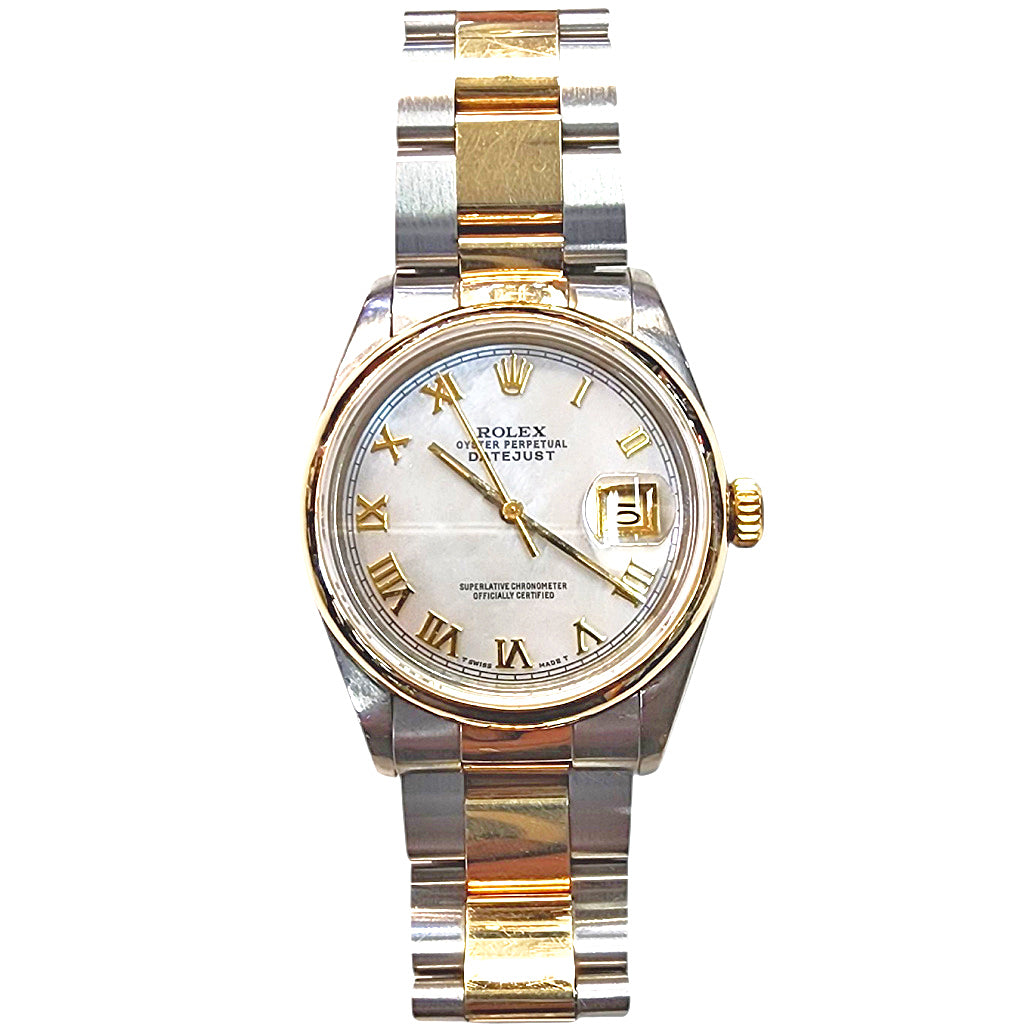 Rolex Datejust Ref. 16030 – White Mother-of-Pearl Roman Dial