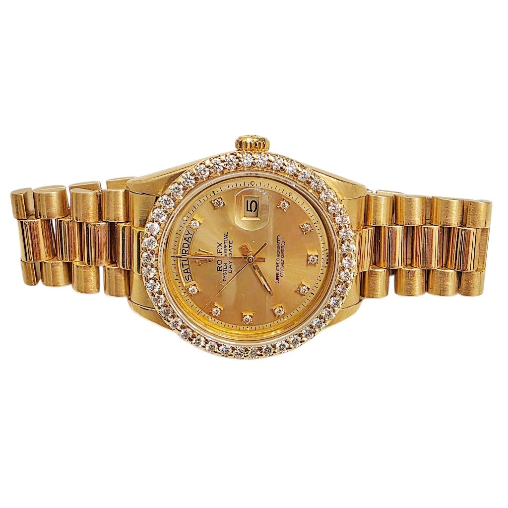 Rolex Day-Date President Ref. 1803 – Gold Diamond Dial