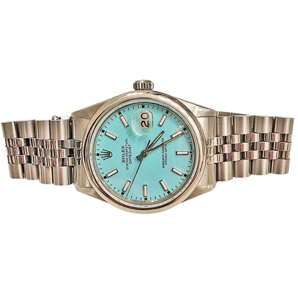 Rolex Datejust Ref. 16014 – Turquoise Blue Dial