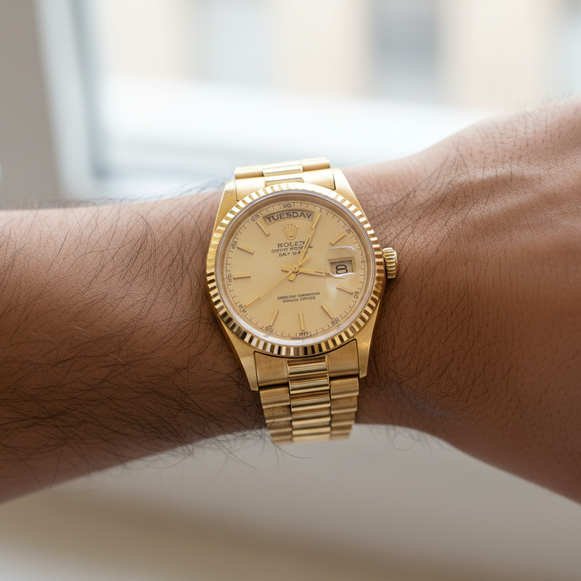 Day-Date on Wrist