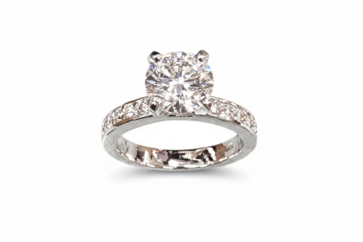 Enhanced Diamond Engagement Ring - Same Position