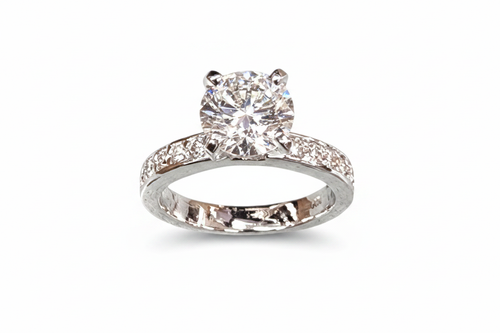 Enhanced Diamond Engagement Ring - Same Position