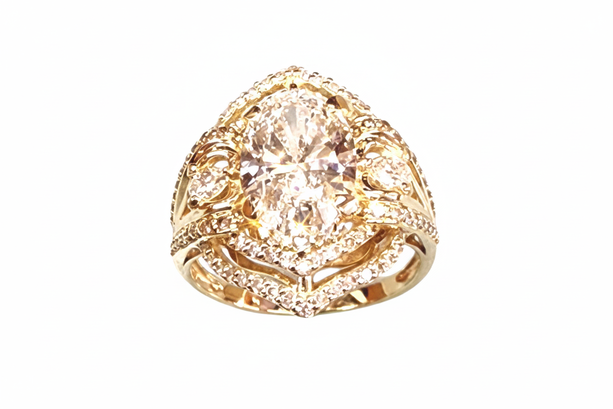 Enhanced Gold Ring - Front