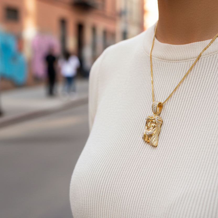 Jesus Pendant - Street Style