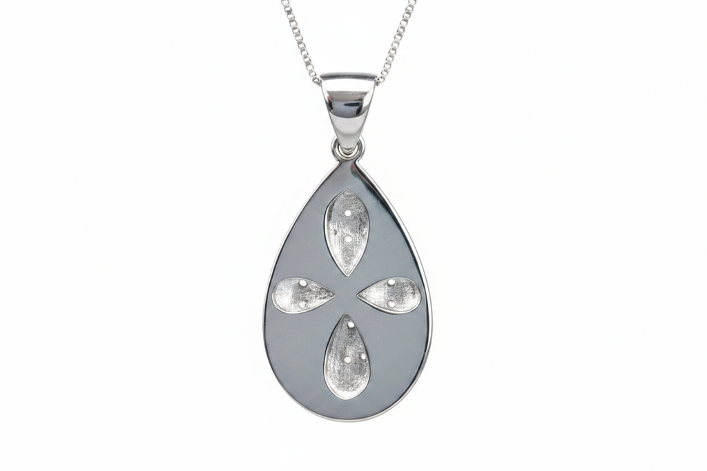 Pear Pendant Back Enhanced