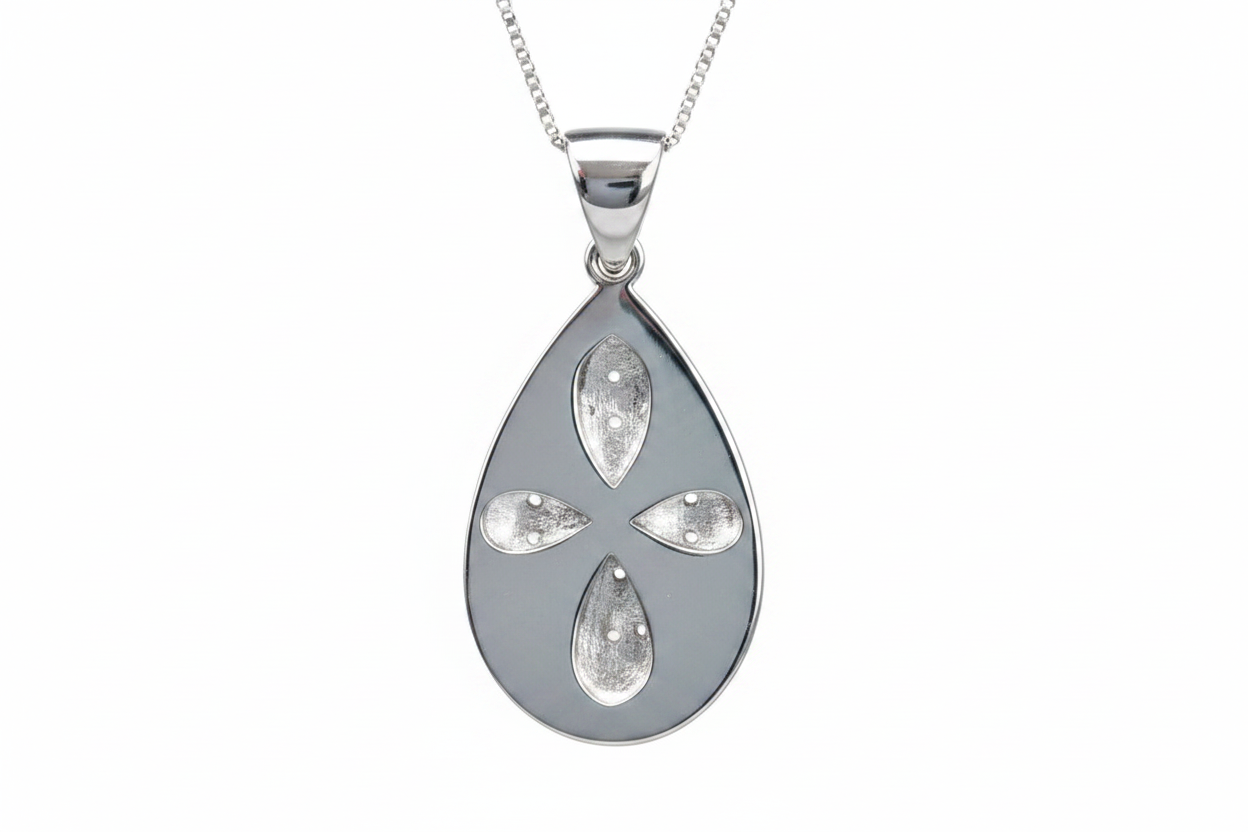 Pear Pendant Back Enhanced