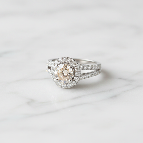 Ring on Marble