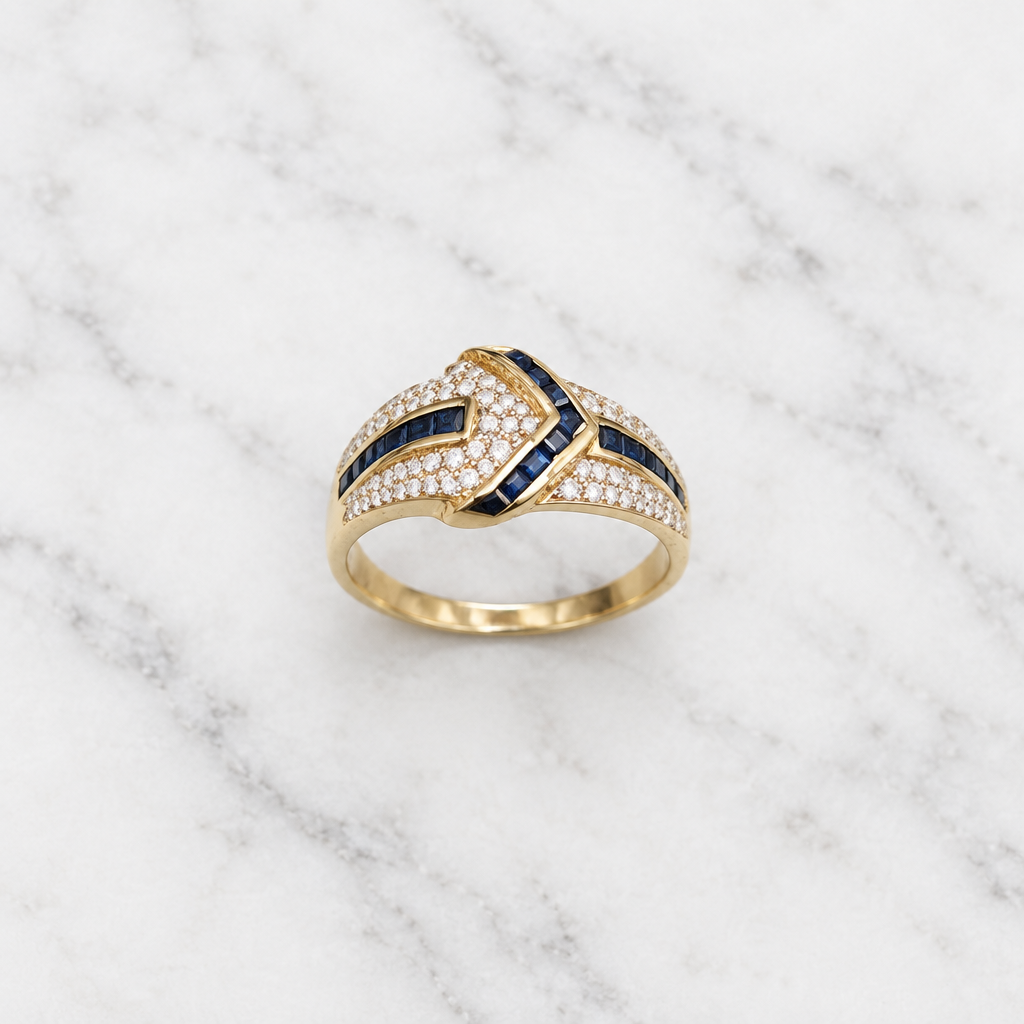 Ring on marble