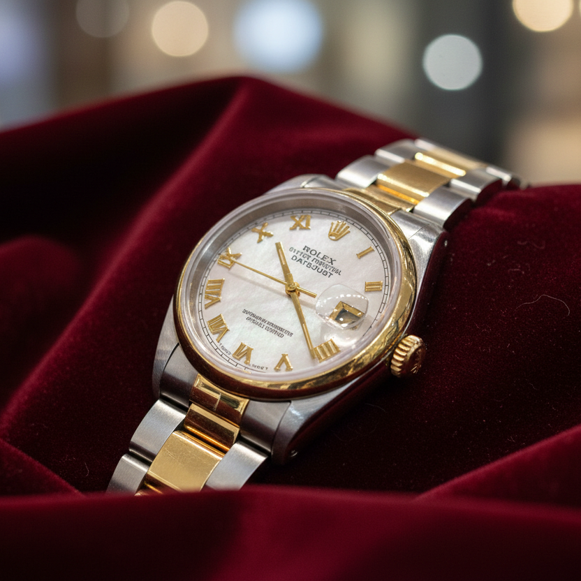 Rolex Datejust 36mm Red Velvet