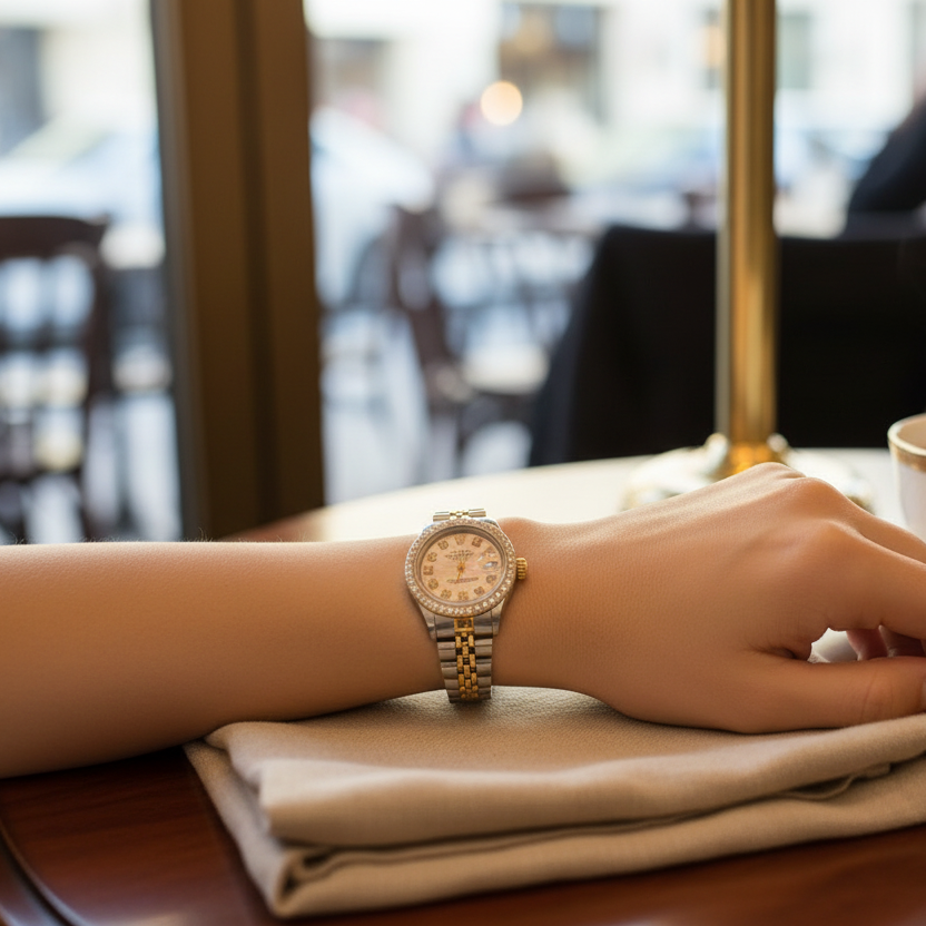Rolex Datejust Lifestyle Shot