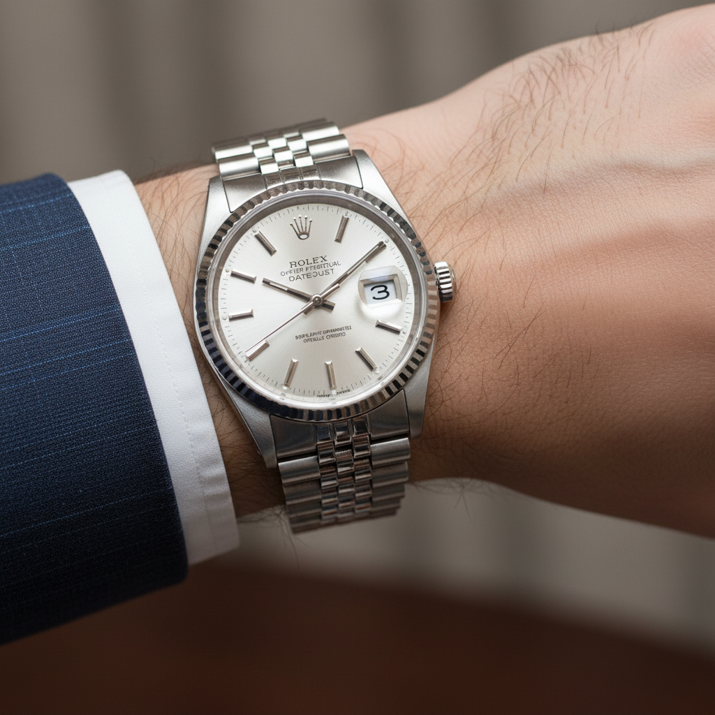 Rolex Datejust on Men's Wrist