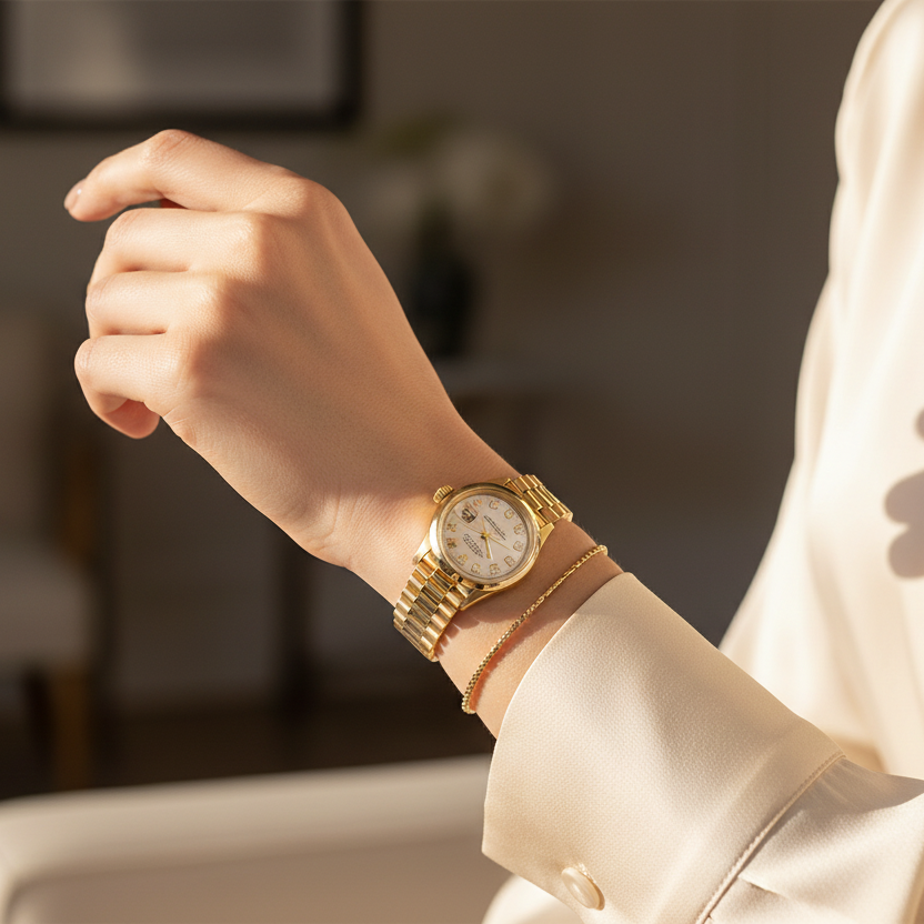 Rolex Ladies Datejust 26mm on Wrist