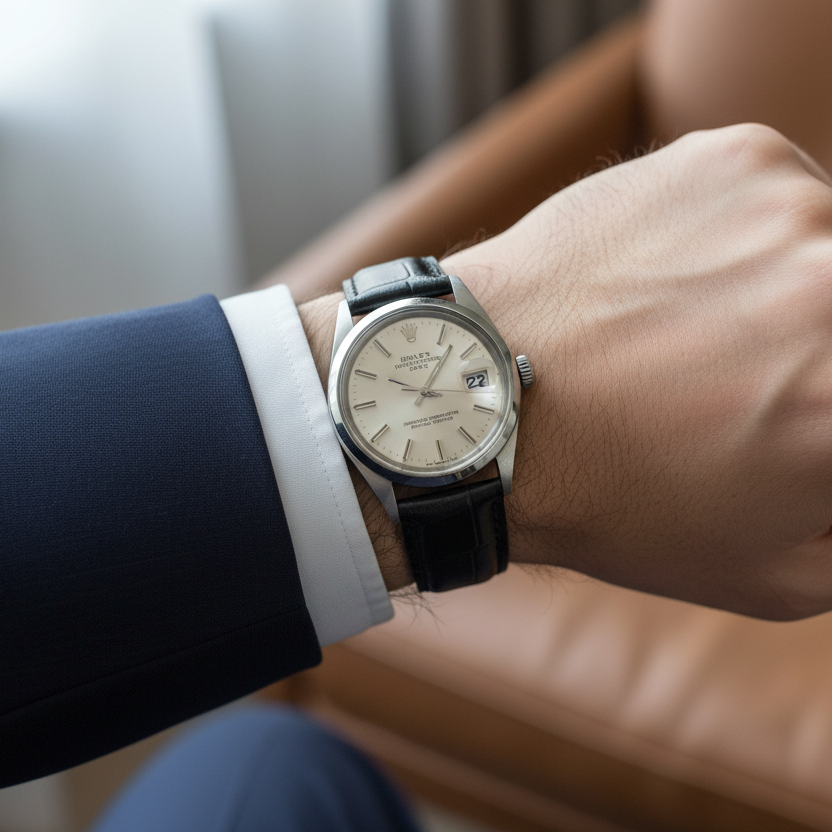 Rolex on Men's Wrist
