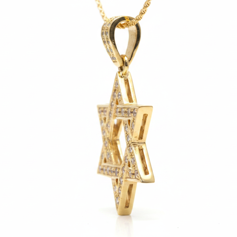 Star of David Side Profile