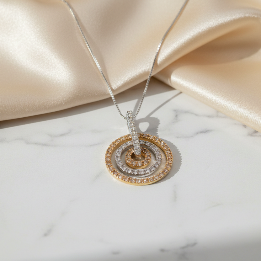 Trinity Pendant Marble Lifestyle