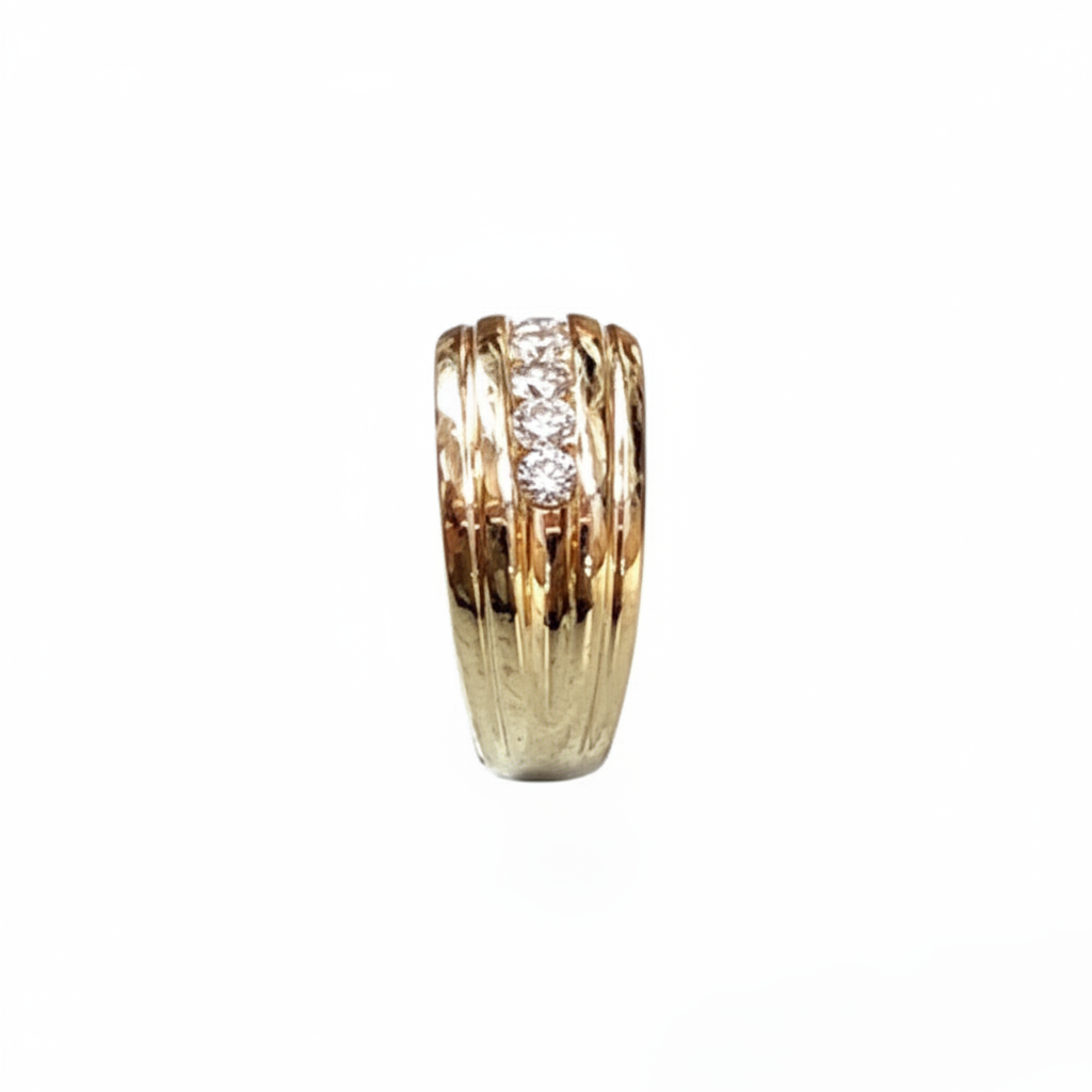Wide Diamond Band Side Enhanced