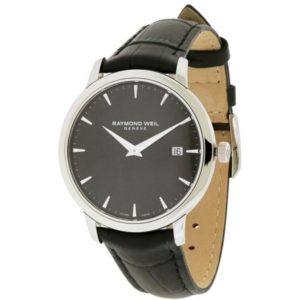Raymond Weil Toccata Black Leather Men's Watch 5488-STC-20001