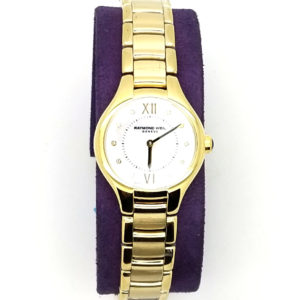 Raymond Weil Women's Gold-Tone Steel Bracelet Gold Watch 5124-P-00985