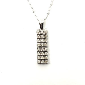 Flex Diamond Pendant (WG)