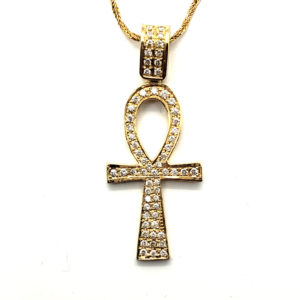 Medi Flat Ankh Pendant