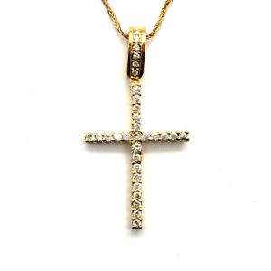 Skinny Diamond Cross