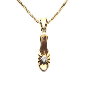 Ladies Slipper Pendant
