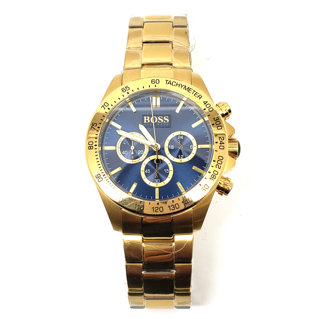Odnosno Loš faktor domaćica  Hugo Boss 1513340 Gold-Tone Chronograph Watch - Ryu's Jewelry