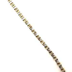 Ladies B/R Diamond Tennis Bracelet