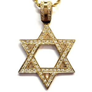 Jumbo Star David Pendant