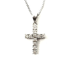 Micro Diamond Cross (WG)