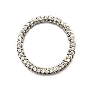 Rolex 34MM 2.20CT Diamond Bezel (WG)