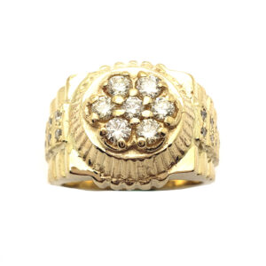 Medi Roly Ring (Partially Iced)