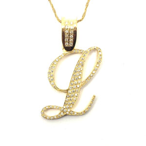 Medi Initial L Pendant