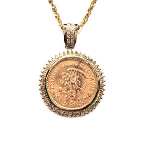 Veinte Pesos Coin Pendant