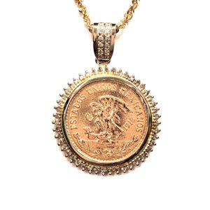 Veinte Pesos Coin Pendant