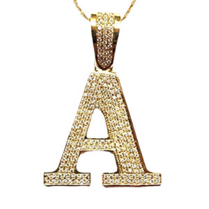 Jumbo Initial A Pendant