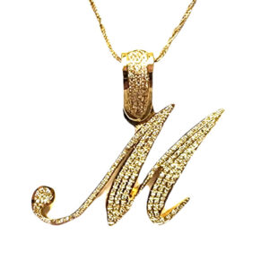 Medi Initial M Pendant