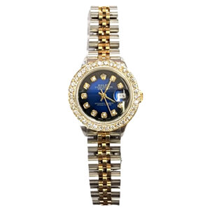 Ladies Rolex Datejust 6917/Blue Vignette Dial