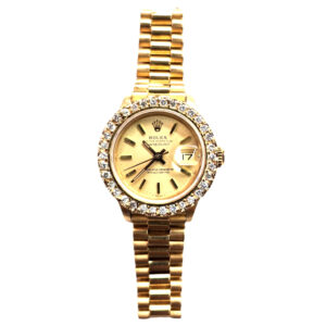 Ladies Rolex Datejust 6927 President/Gold Dial
