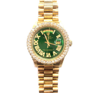 Rolex Day-Date President 1803/Roman Numeral Green Dial