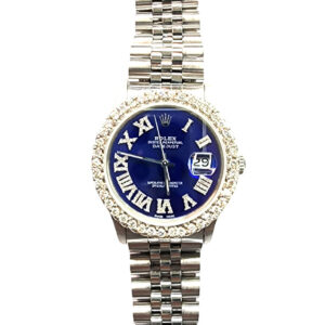 Rolex Datejust 16014/Roman Numeral Blue Dial