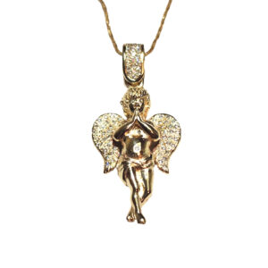 Medi Praying Angel Pendant