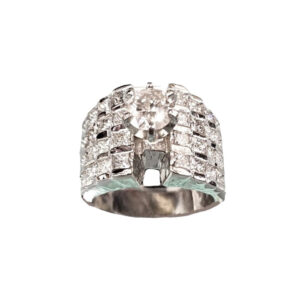 Stairs Wedding Ring (WG)